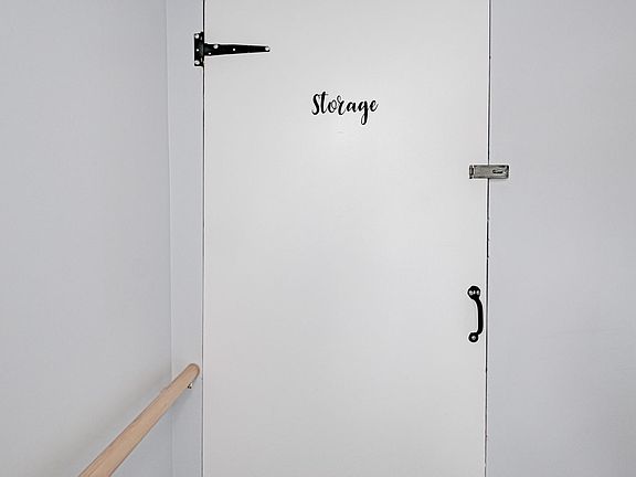 Storage unit private to unit 3