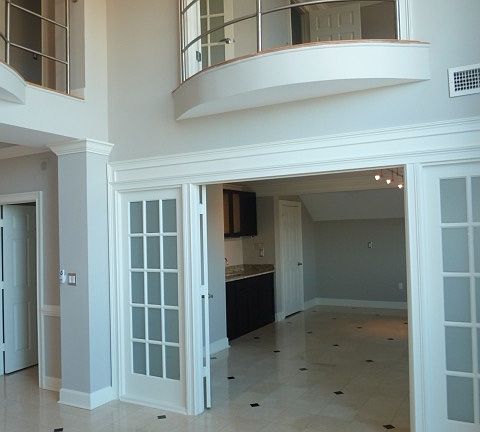 Stunning interior balcony