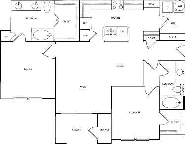 Floor plan El Vista