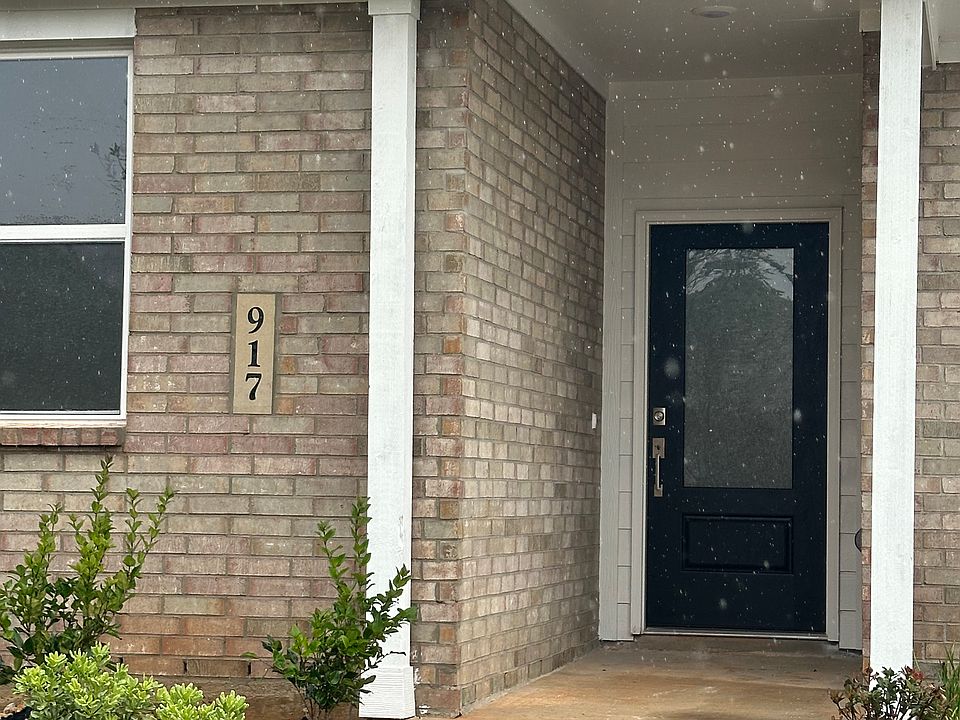 Front door and porch