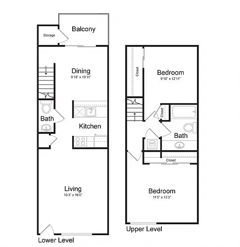 Floor plan Greenwich - Central Park at Whisman Station