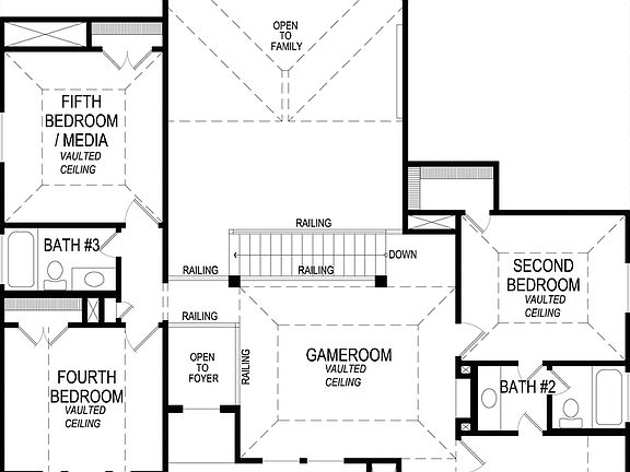 Coventry 2F Second Floor Plan