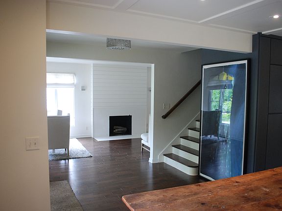 Front entry from kitchen
