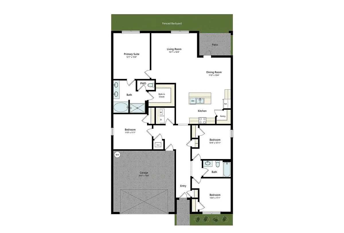 Floor plan Pimento