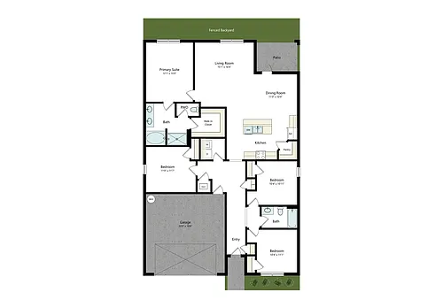 Floor plan Pimento
