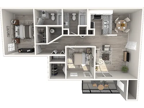 Floor plan The Ashley