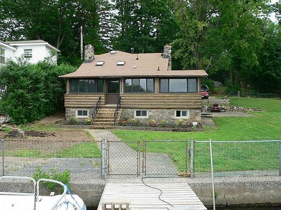View from the dock