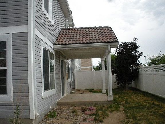 Covered patio
