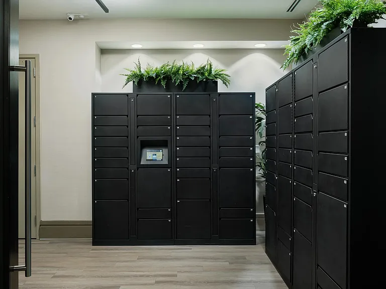 Manage packages the easy way with 24/7 self-serve package lockers.