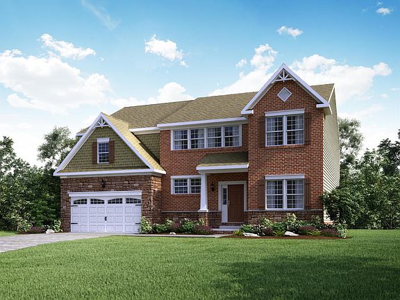 Elevation G Victorian Part-Stone Brick Front Scheme