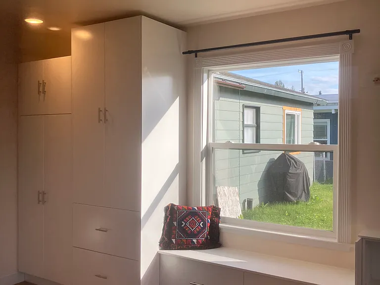 Window seat and storage