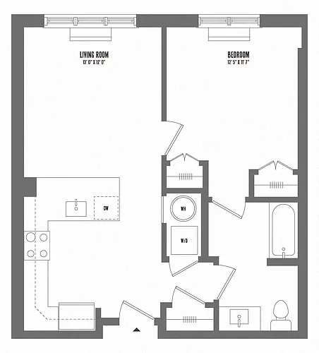 Floor plan A1-A