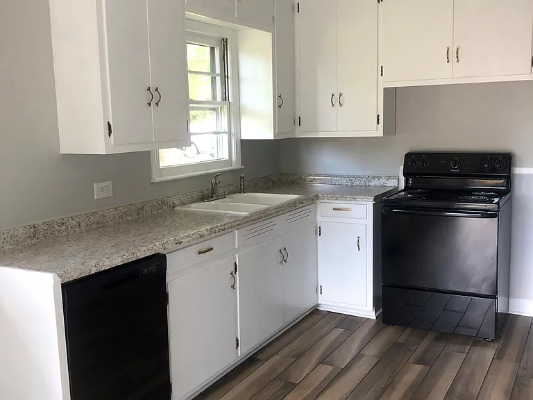 Kitchen with new appliances