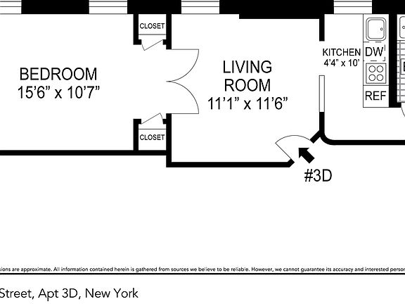 2nd image of 184 W 10th St APT 3D