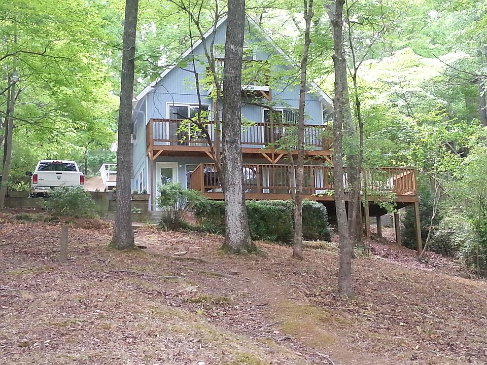 Front of home and view from 
