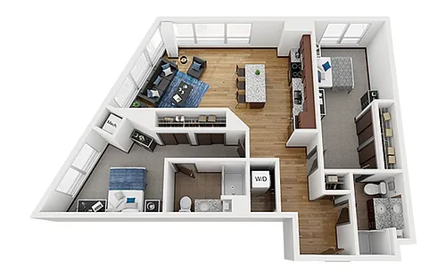 Floor plan B8