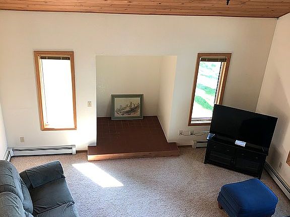 Living room from upstairs