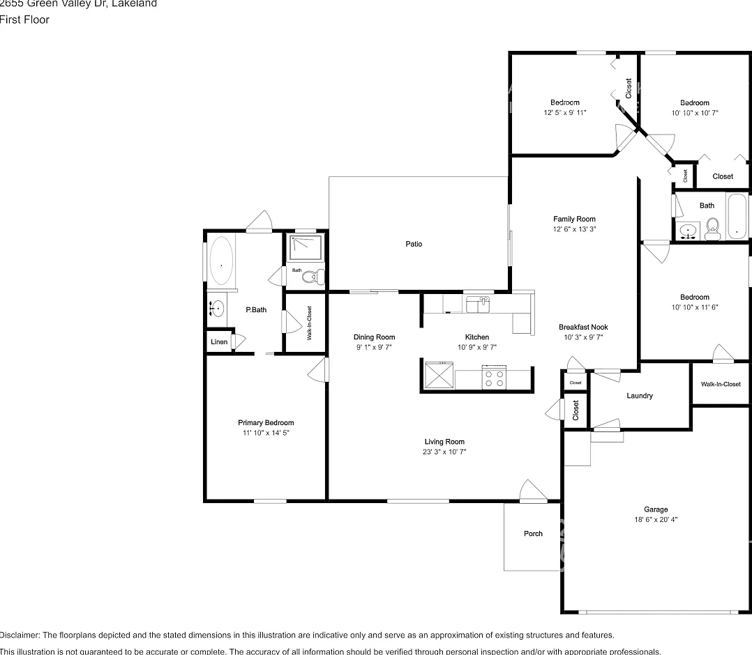 2655 Green Valley Dr Lakeland, FL 33813 — Photo 2