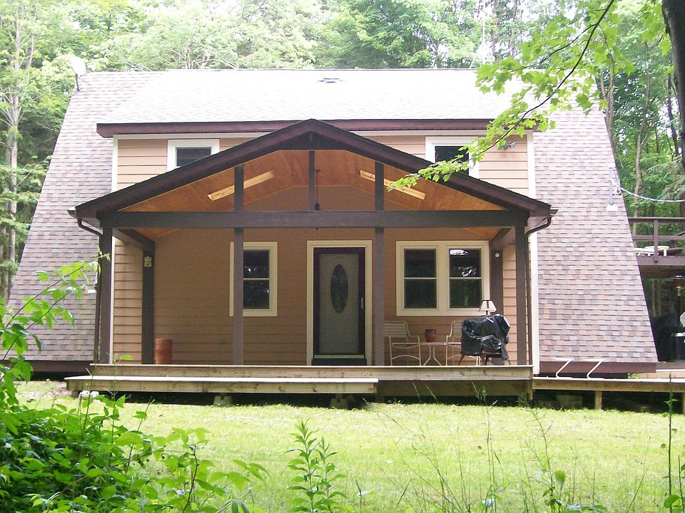 Pine Ceiling Open Porch