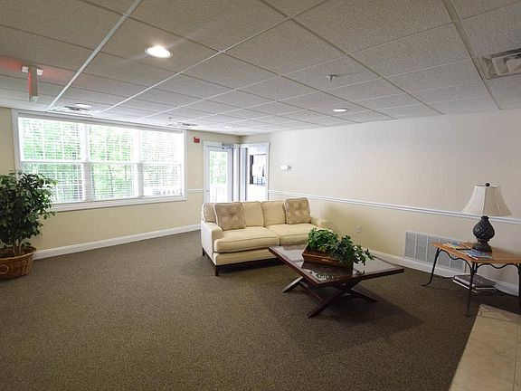 Common area with fireplace