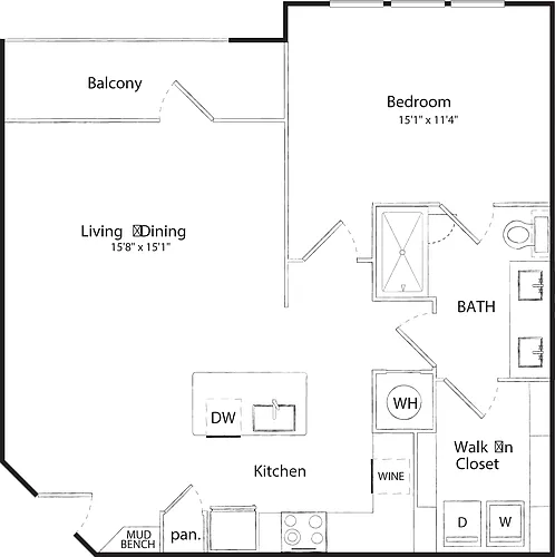 Floor plan A4B