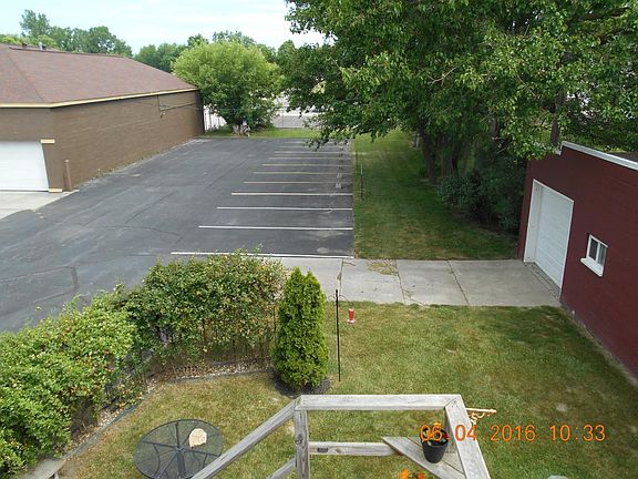 Parking lot view from Apt porch