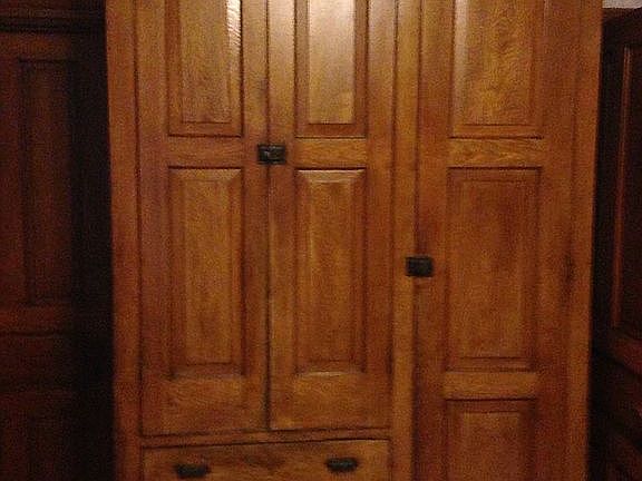 Original wooden pantry
