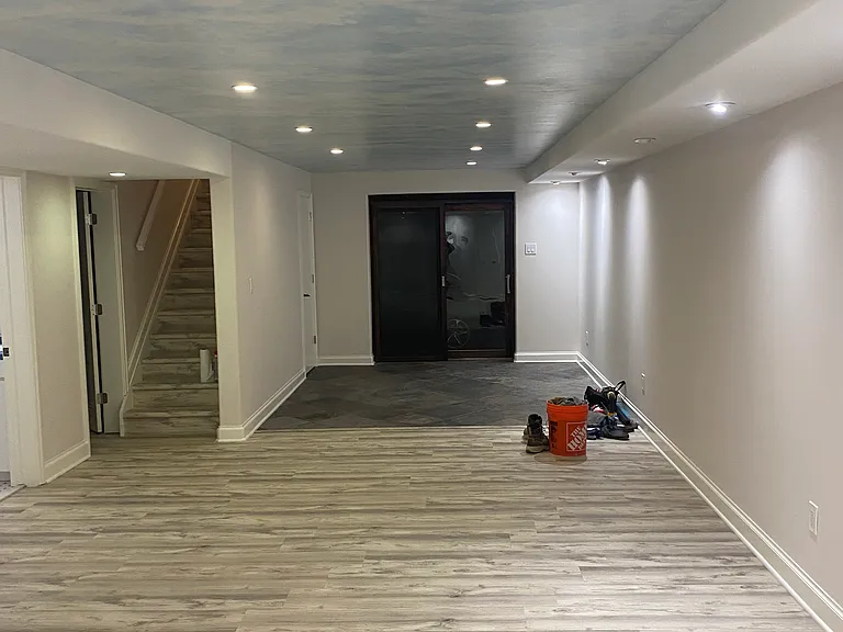 Basement and stairs kitchen