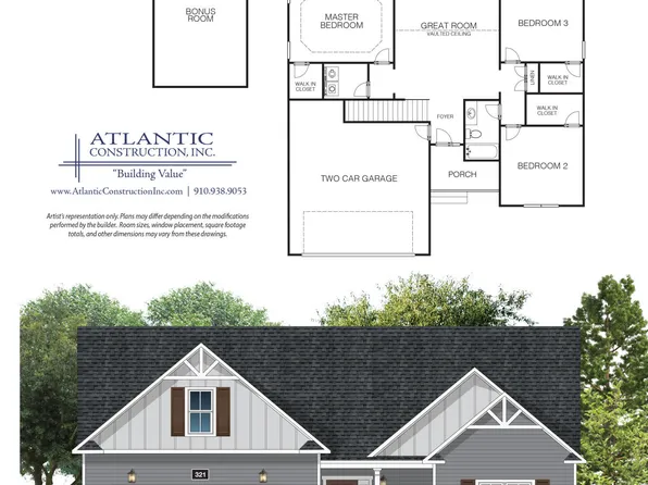 121 Woodford Drive Lot 244, Jacksonville, NC 28540