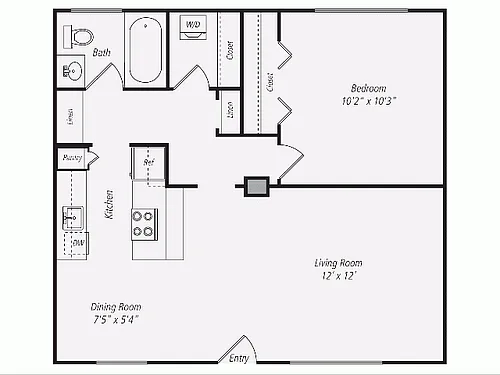 Floor plan A1