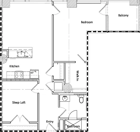 B1 - 2 Bed B1 - 2 Bed