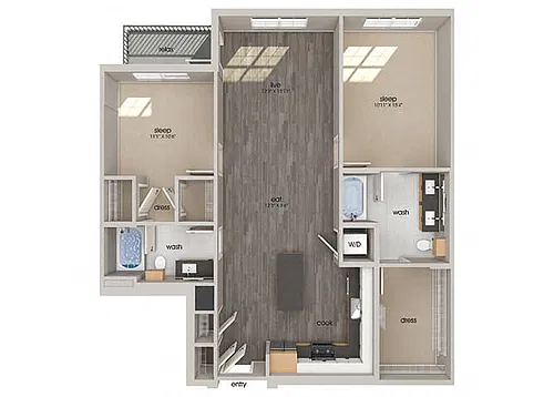 Floor plan B14