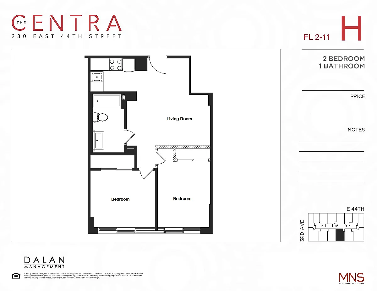 Photo 2 of 9 - 230 E 44th St #9H - Manhattan, NY Building Photo - 230 E 44th St #9H