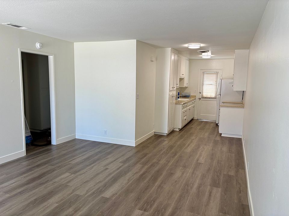 Kitchen and family room