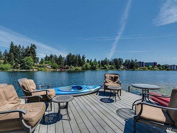 Bitter Lake and the community's dock