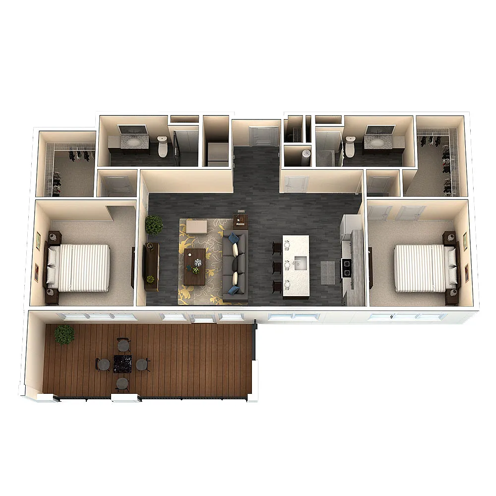 Floor plan Bodega
