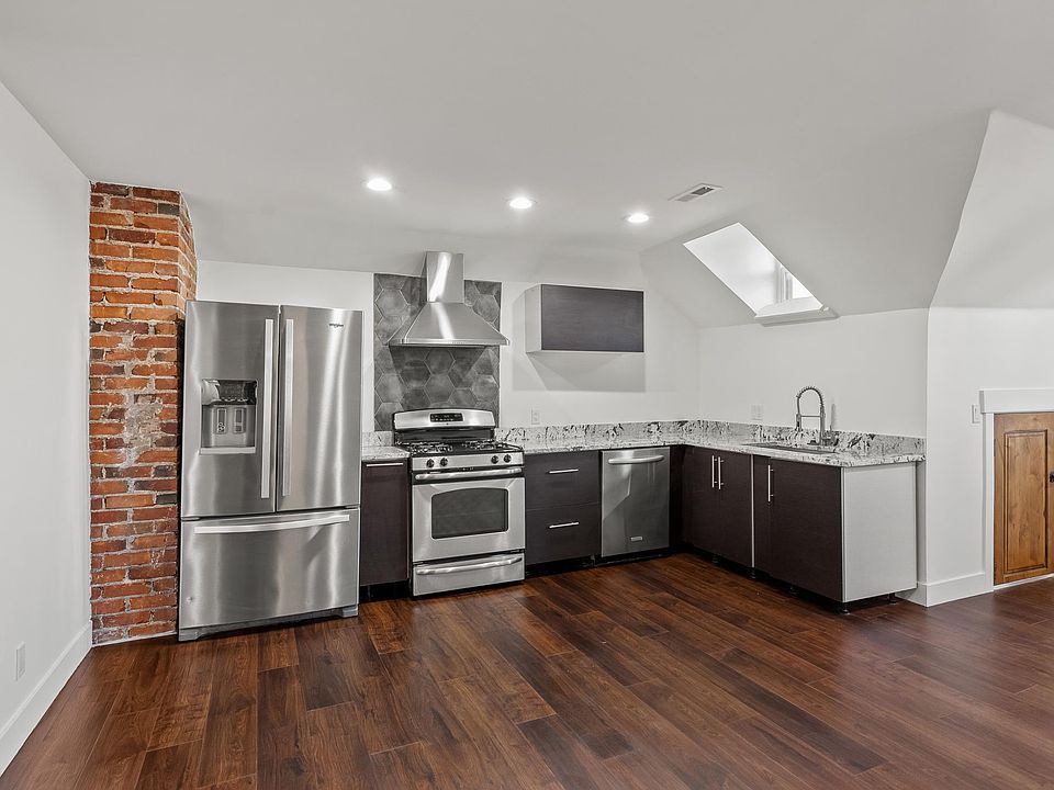 Kitchen in central living area