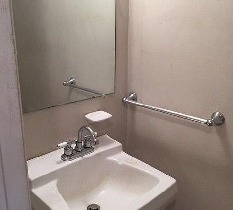 half bath on first floor