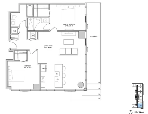 Floor plan B3