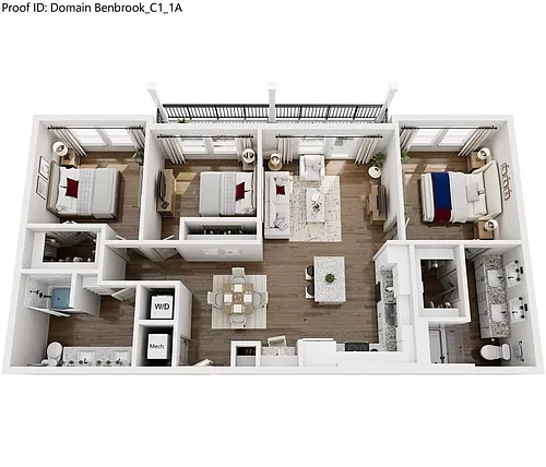 Floor plan C1