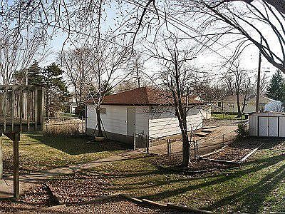 Wonderful fenced yard and mature trees!