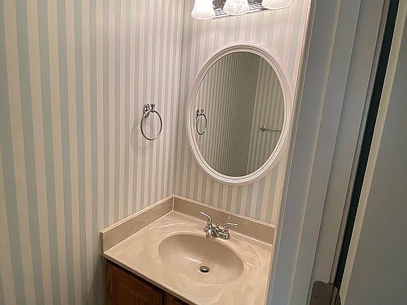 Half bath downstairs 