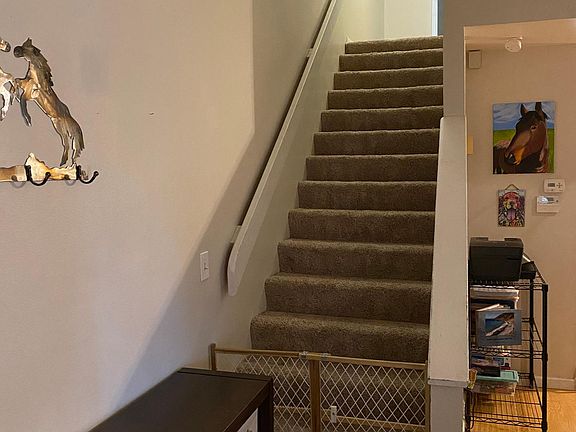 Stairs from the front door