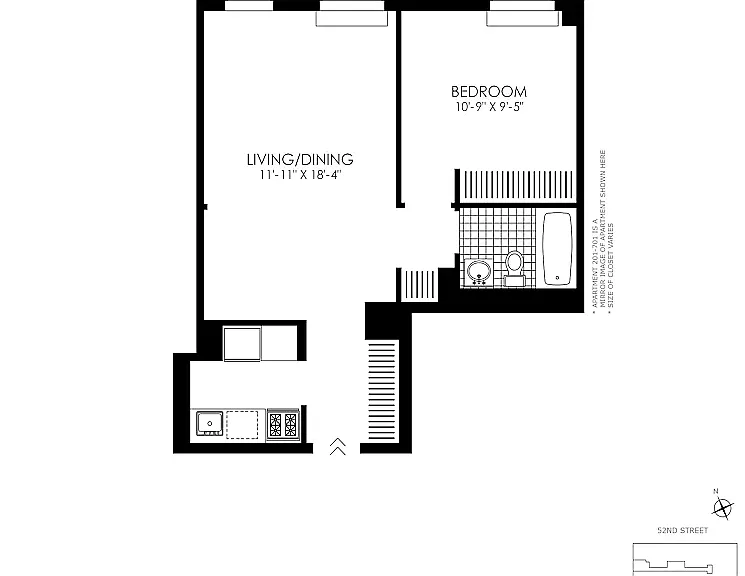 410 W 53rd St #701 — Photo 8