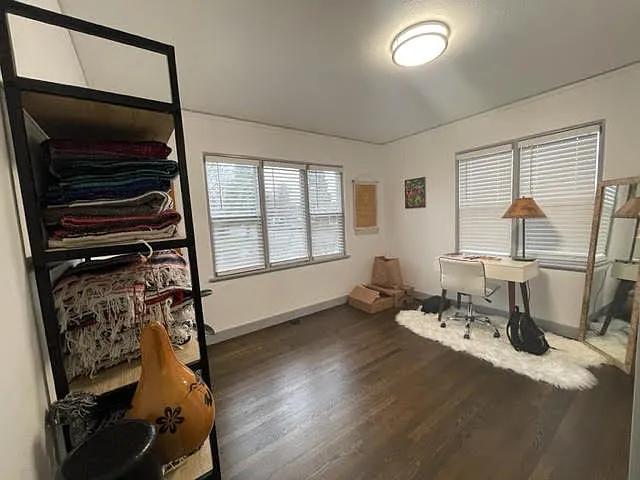 Have a bed available for this bedroom if needed.