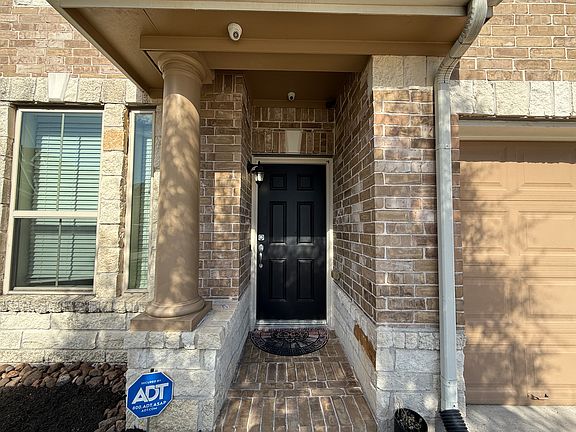 Entry way with code keypad for entry.