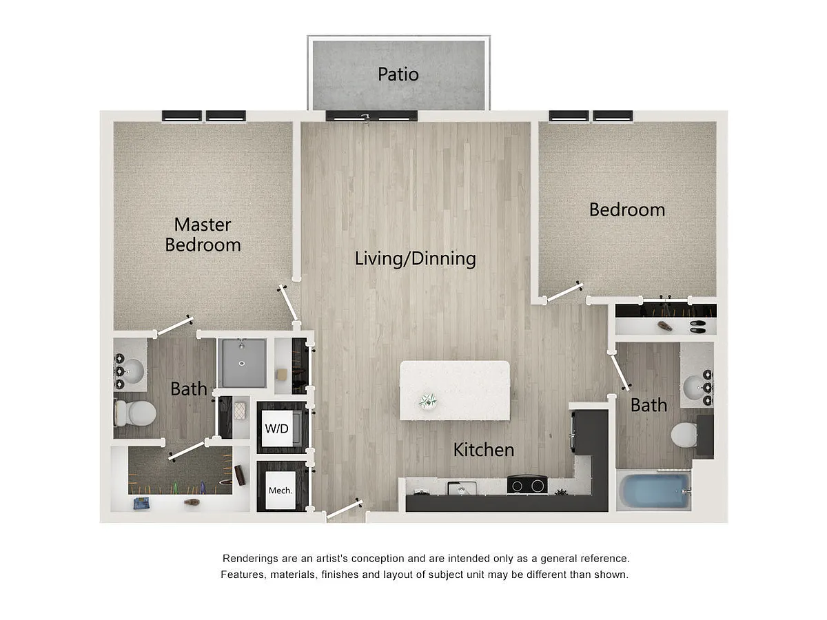 Floor plan B1