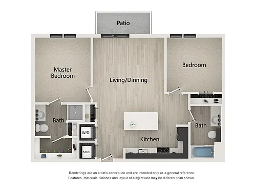 Floor plan B1