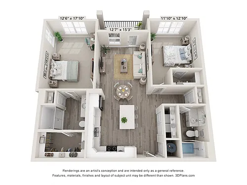 Floor plan B2