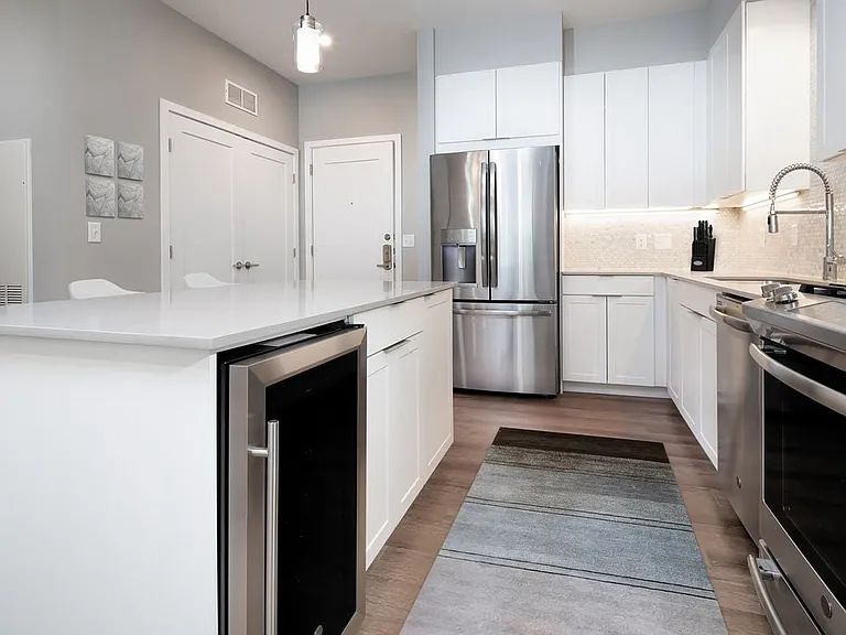 Signature Collection Kitchen with wine refrigerator